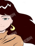 个性人物插画素材
