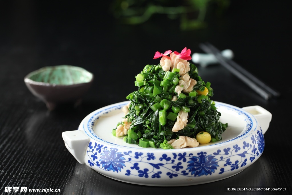 菜心 桃仁