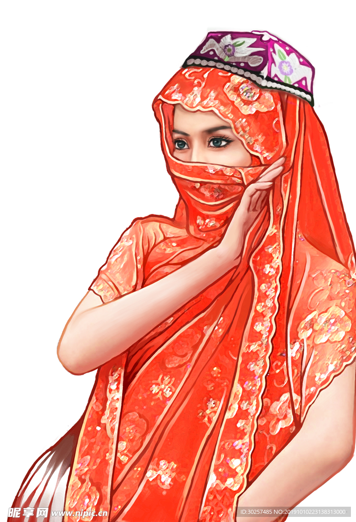 美女