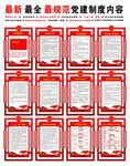 最新党建制度入党流程图内容