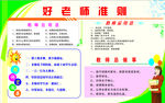 好老师准则展板