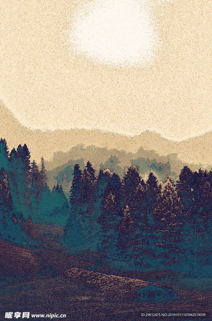 山间