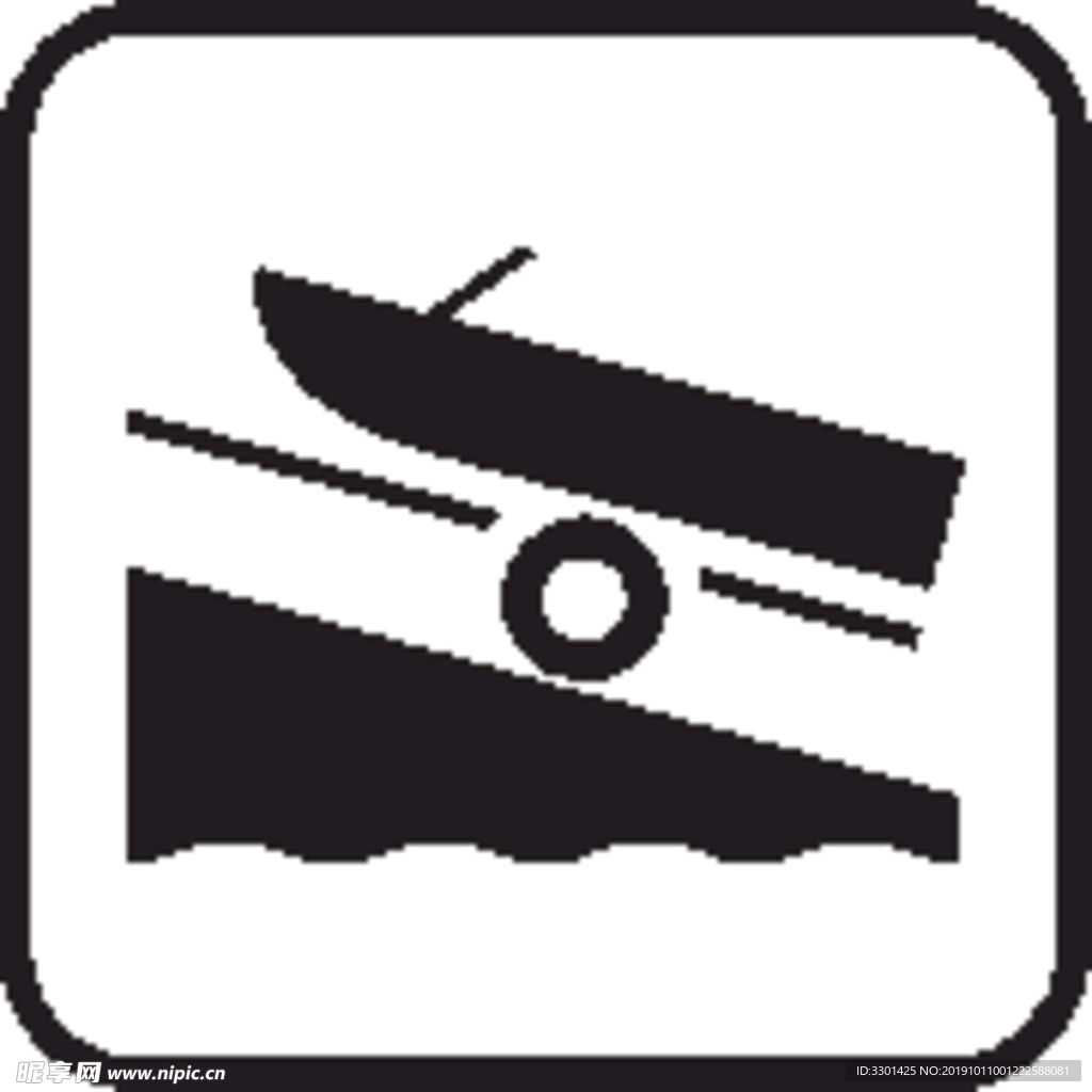 交通图标系列 运输船只图标