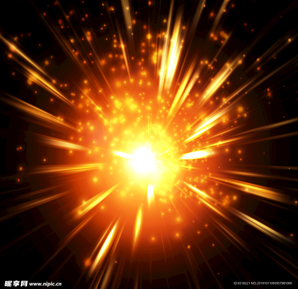 爆炸光效
