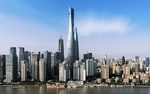 上海中心大厦建筑背景
