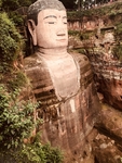成都乐山大佛壮观旅游