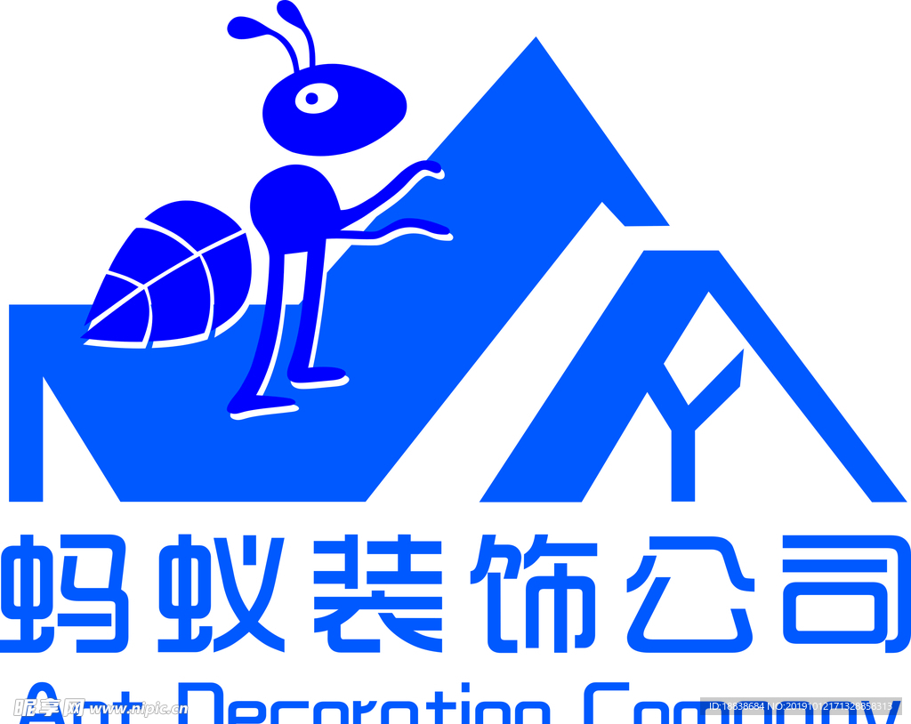 蚂蚁装饰公司LOGO