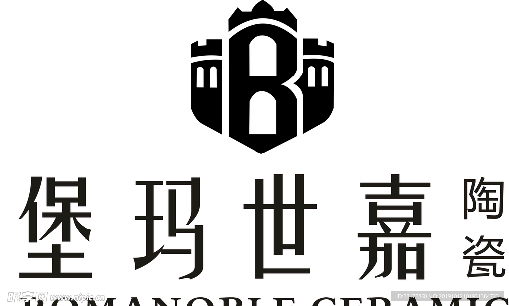 堡玛世嘉陶瓷logo