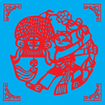 丰收剪纸