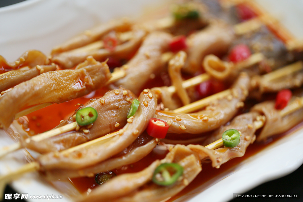 藤椒串串 美食 小吃  藤椒