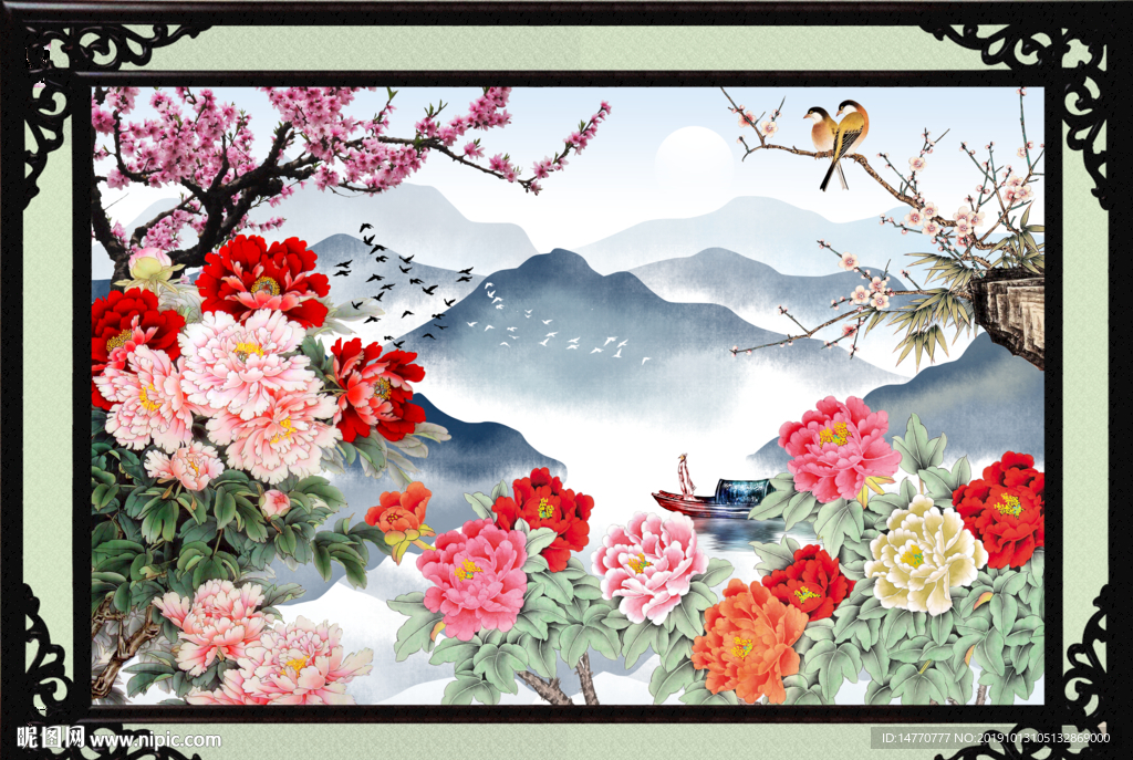 富贵牡丹