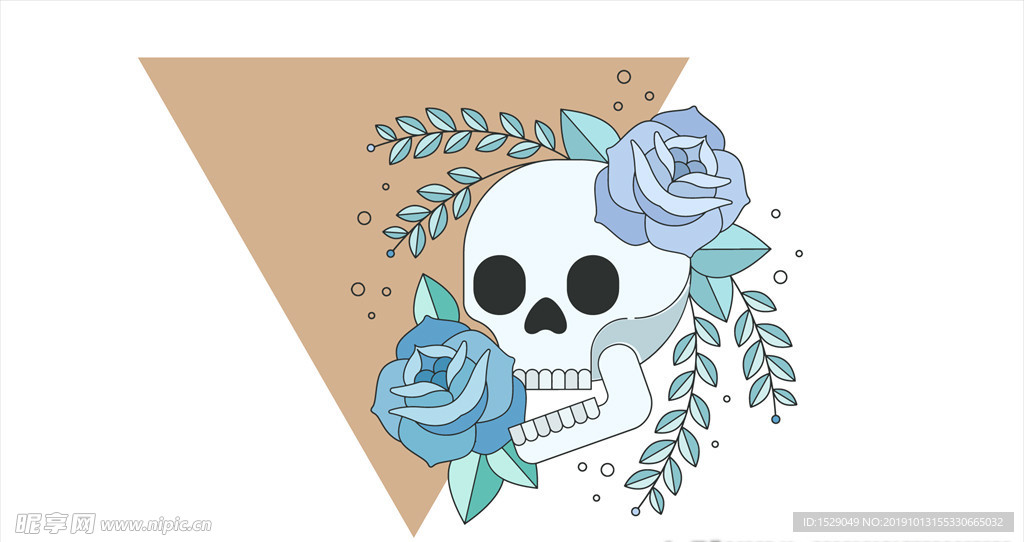 手绘卡通插画