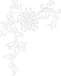 对角花
