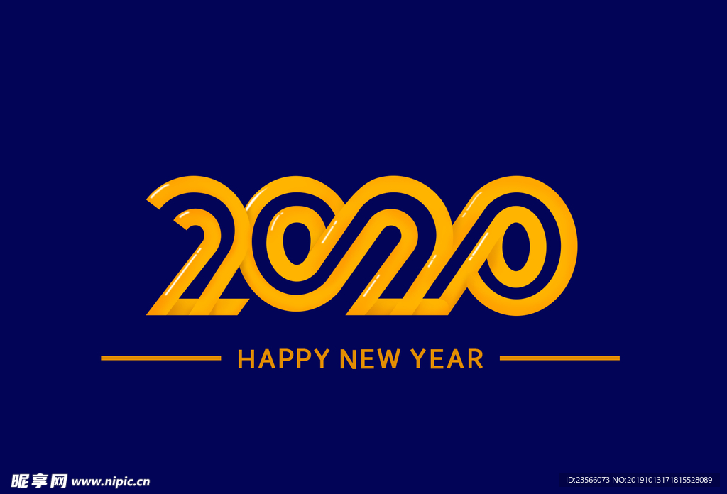 2020新年创意图案