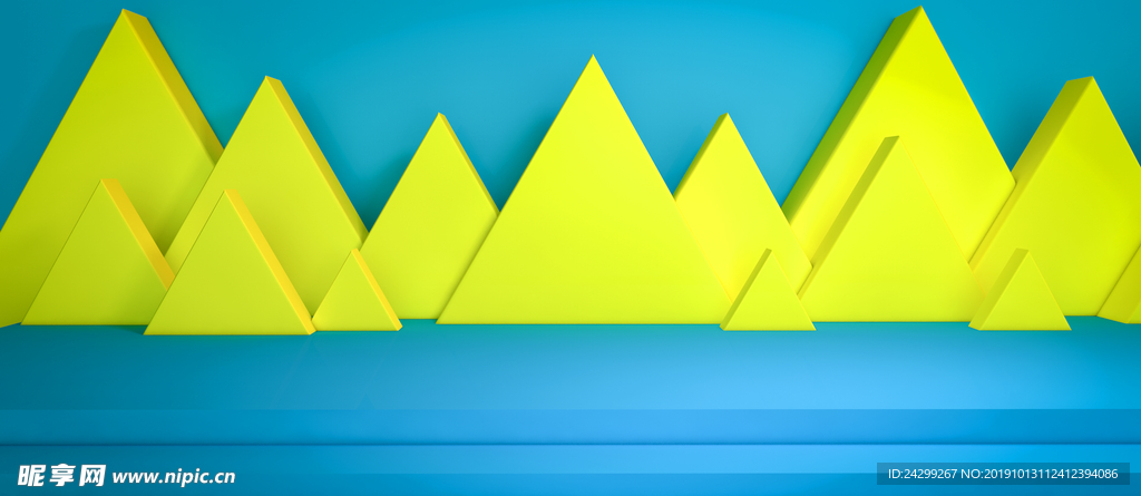 立体山