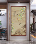 新中式花鸟中堂画（平面图）