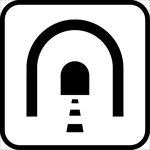 生活图标系列 隧道图标
