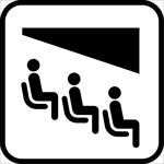 生活图标系列 放映厅图标