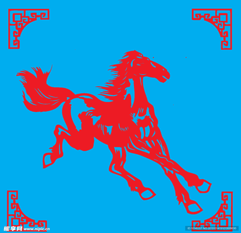 马剪纸