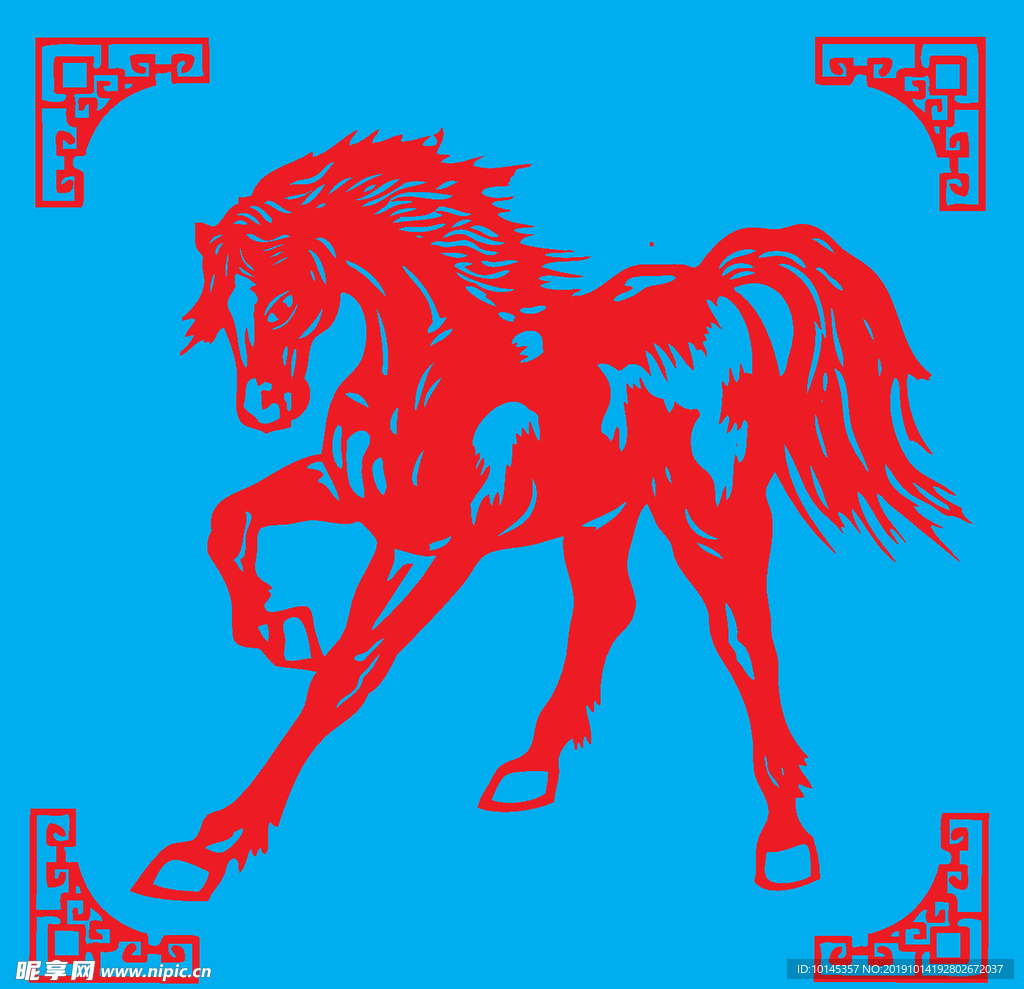 马剪纸