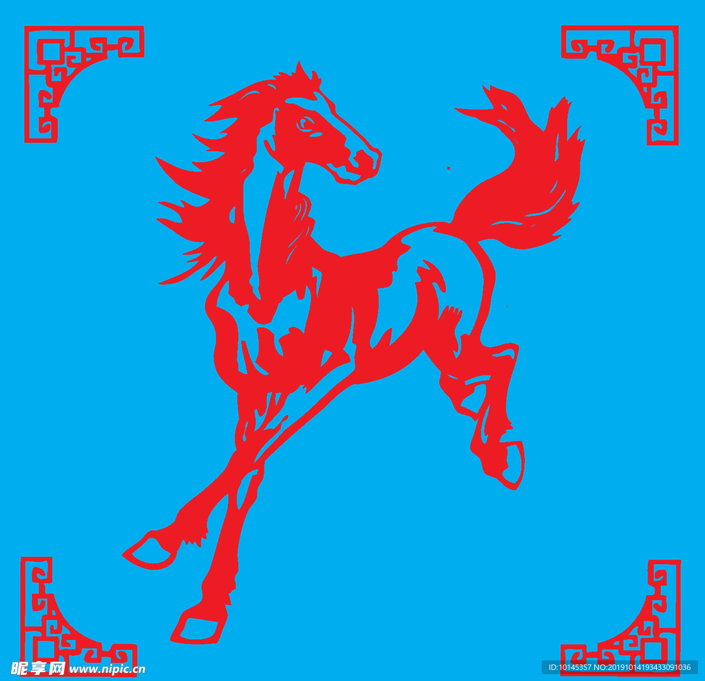 马剪纸