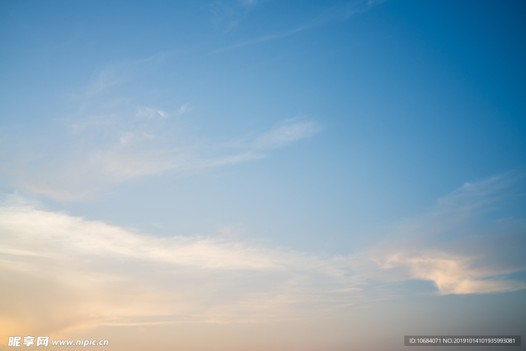 高清天空云彩蓝色背景