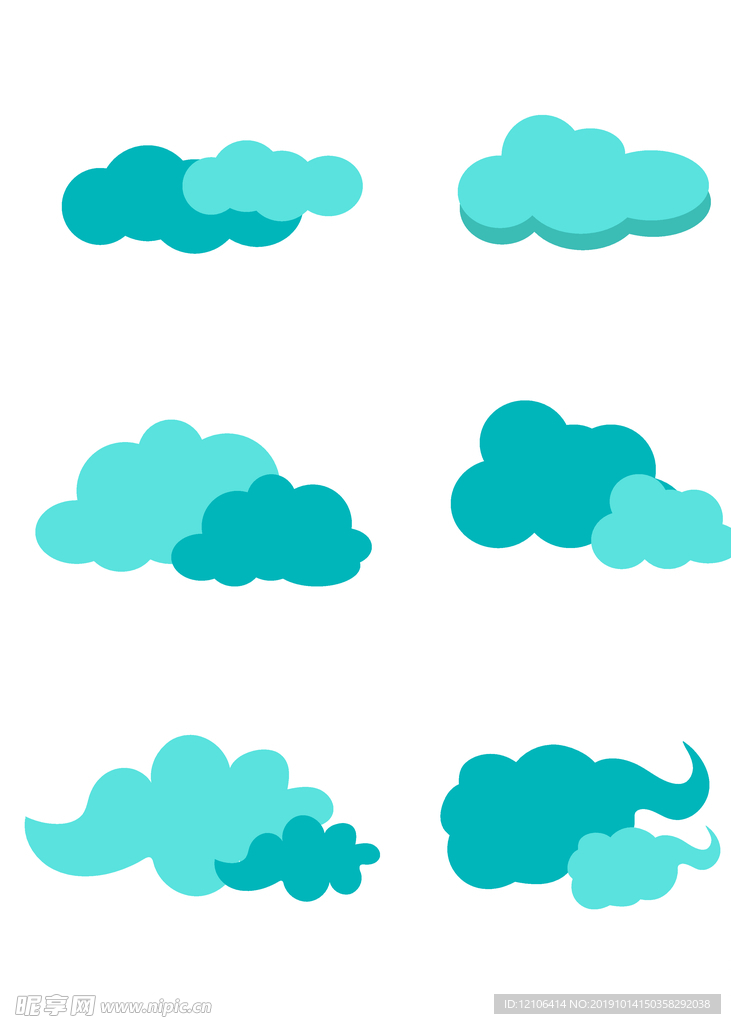 卡通云朵