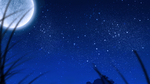 星空月色月亮夜景风景
