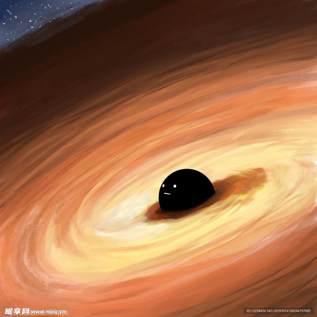 宇宙星球太空炫光背景