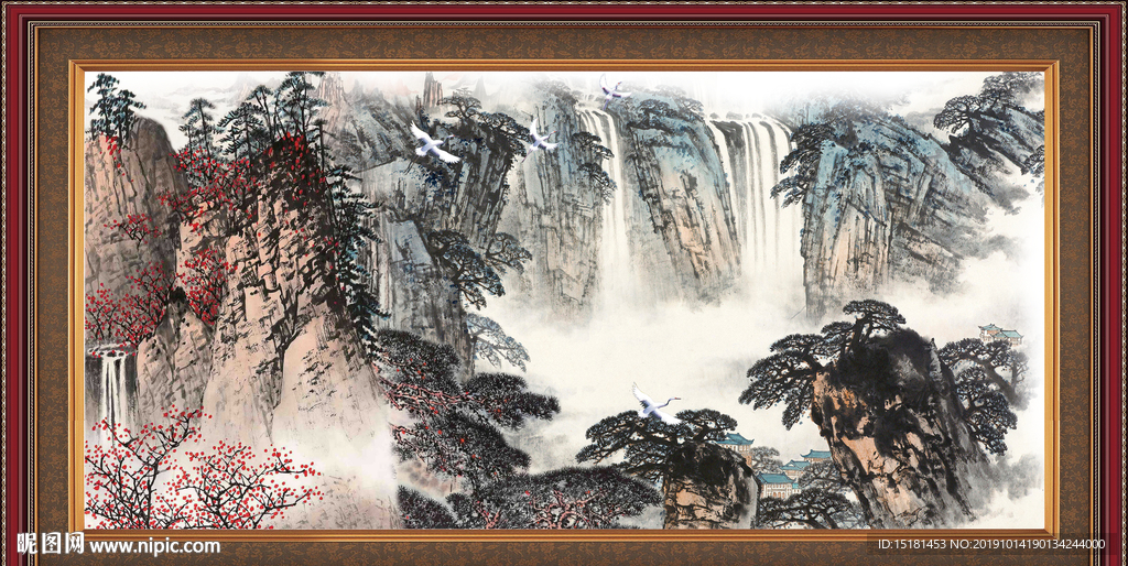国画山水