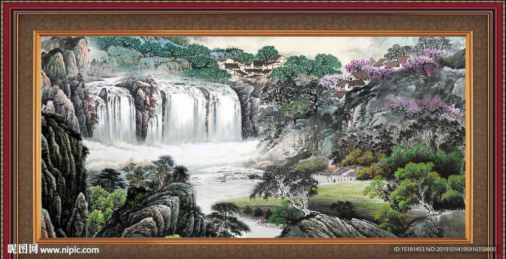 国画山水
