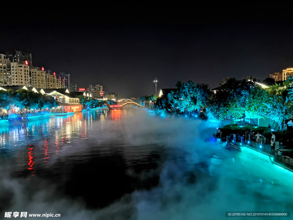 置信广场夜景 温州 温州夜景