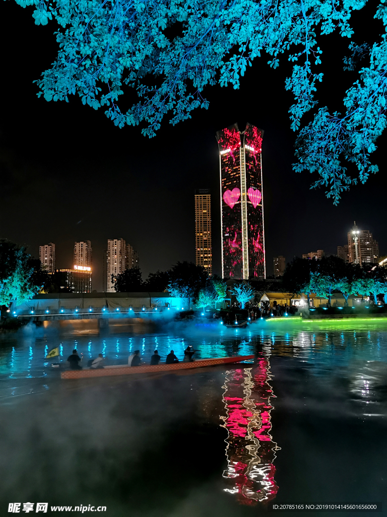 置信广场夜景 温州 温州夜景