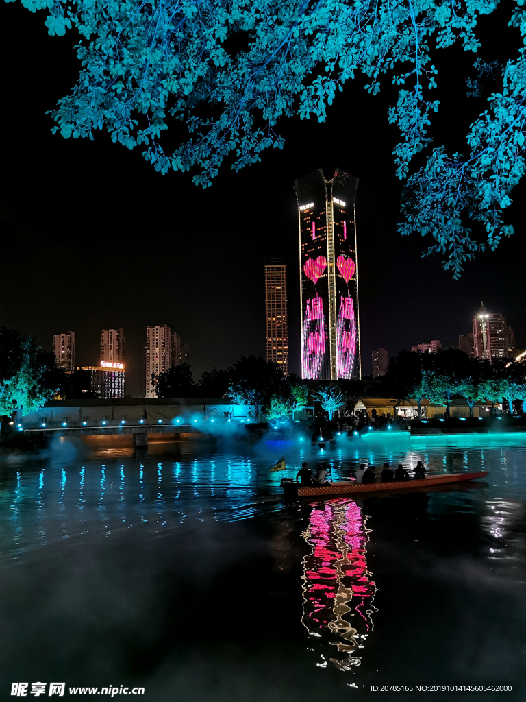 置信广场夜景 温州 温州夜景