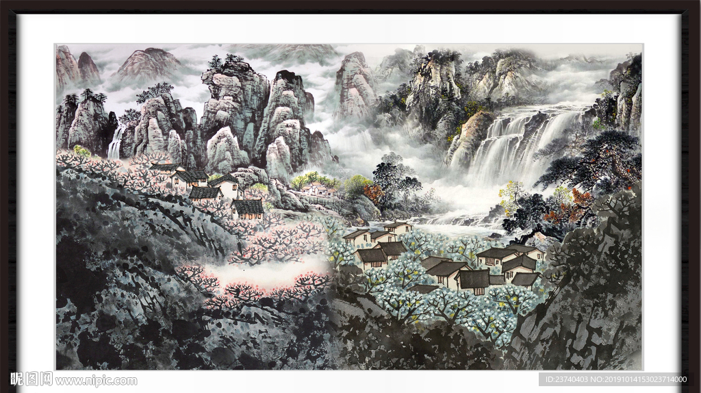 水墨画