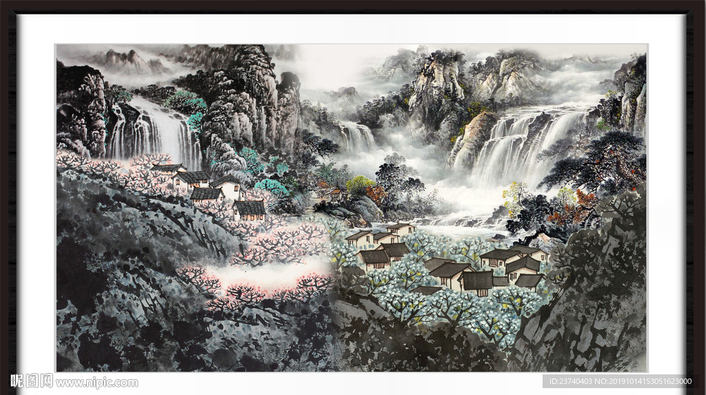 水墨画
