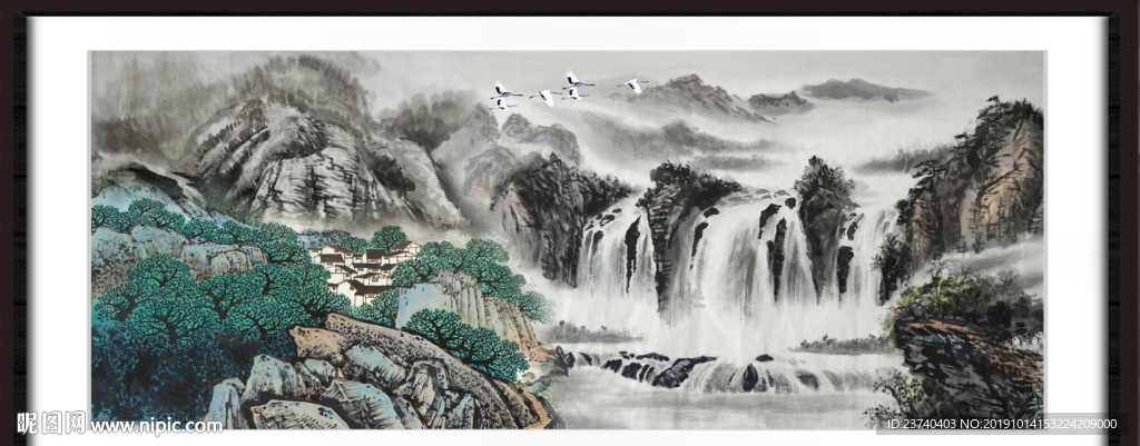 水墨画