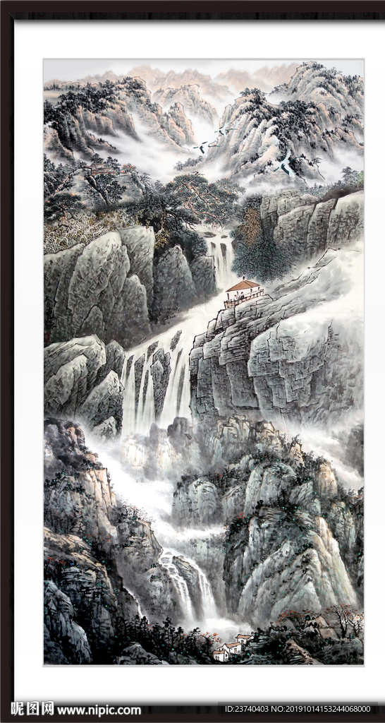 水墨画