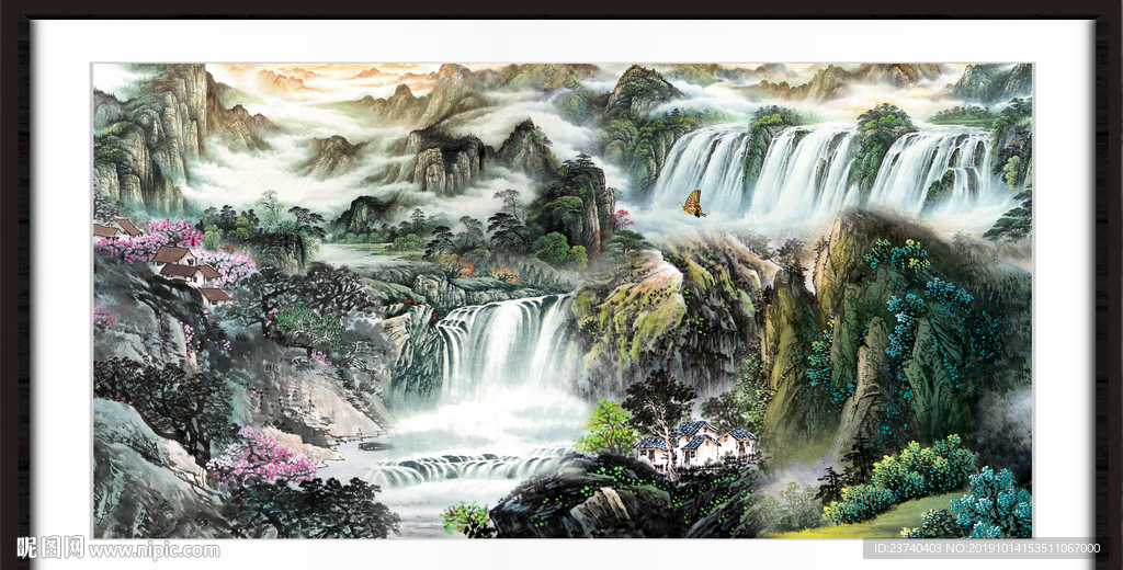 国画山水