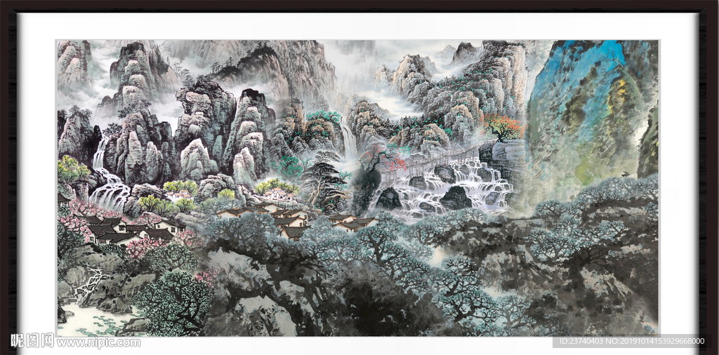 国画山水
