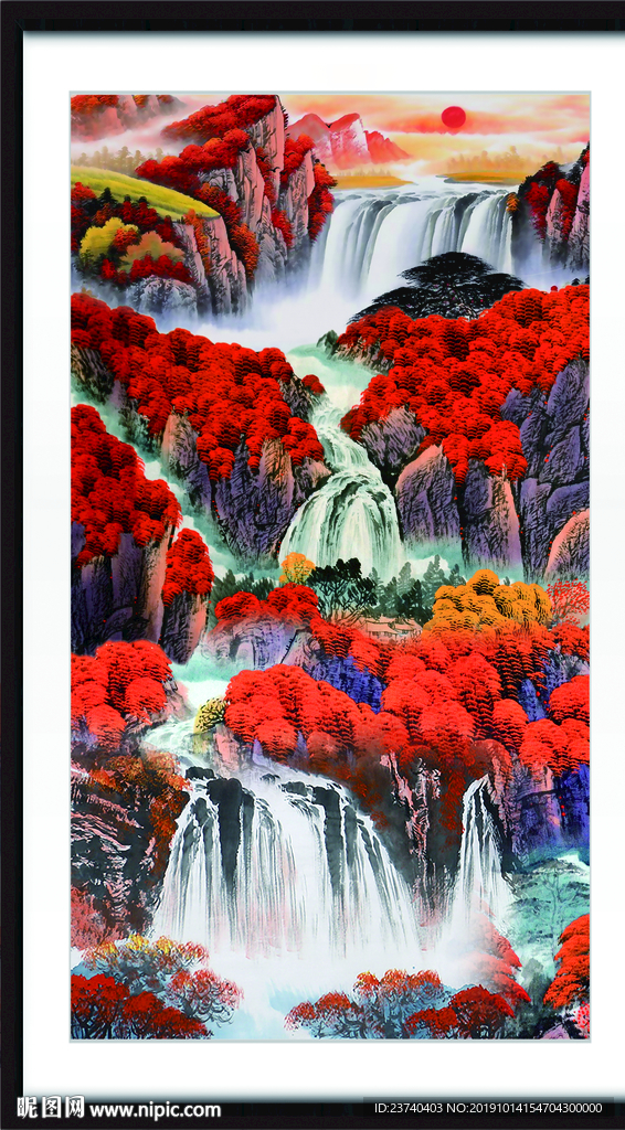 国画聚宝盆