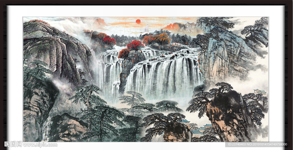 国画山水