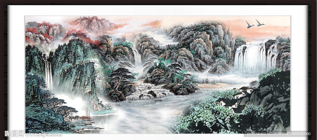 国画山水