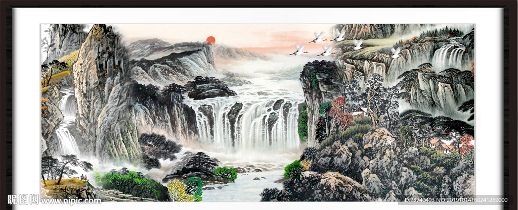 国画山水