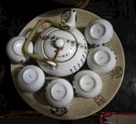 中式茶杯 古代风格茶具 古风