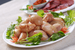 汤煮食品鸡肾