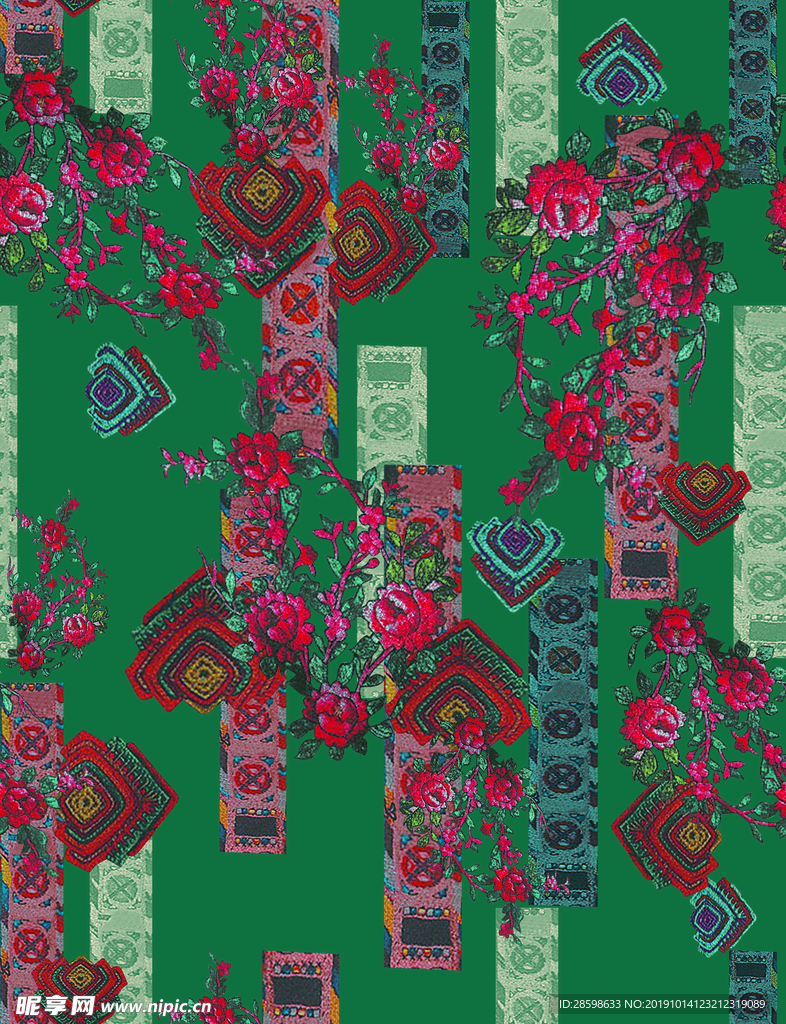 绣花