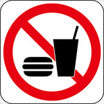生活图标系列 禁止饮食图标