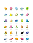 房屋建筑图标