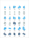 房屋建筑图标
